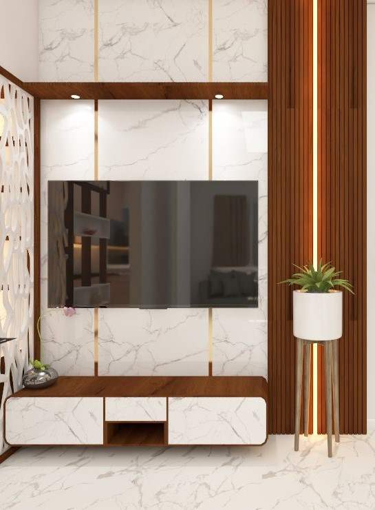 Marble TV Unit